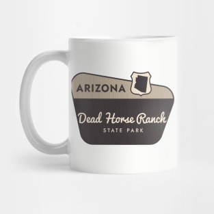 Dead Horse Ranch State Park Arizona Welcome Sign Mug